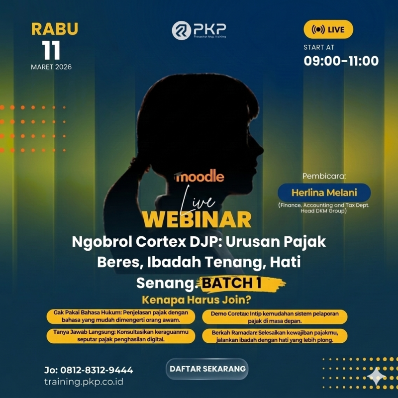 Ngobrol Cortex DJP: Urusan Pajak Beres, Ibadah Tenang, Hati Senang - BATCH 1